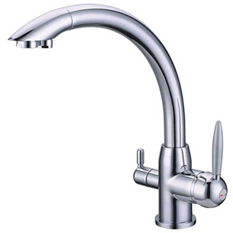 Three Function Kitchen Faucet