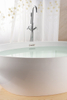 Modern Design Styles Zinc Alloy Round Bathtub Tap Thermostatic Shower Set