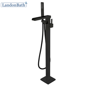 High Brass Quality Traditional Floor-Mount Bathtub Faucet
