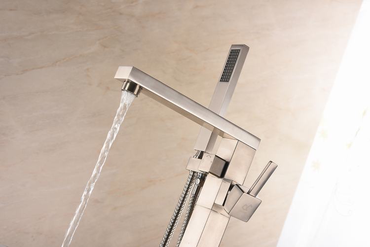 Freestanding Faucet Golden and Black Color Agency Cheap Price