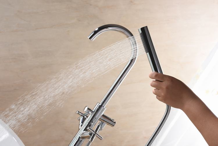 Modern Design Styles Hot and Cold Pull out Bathroom Faucet