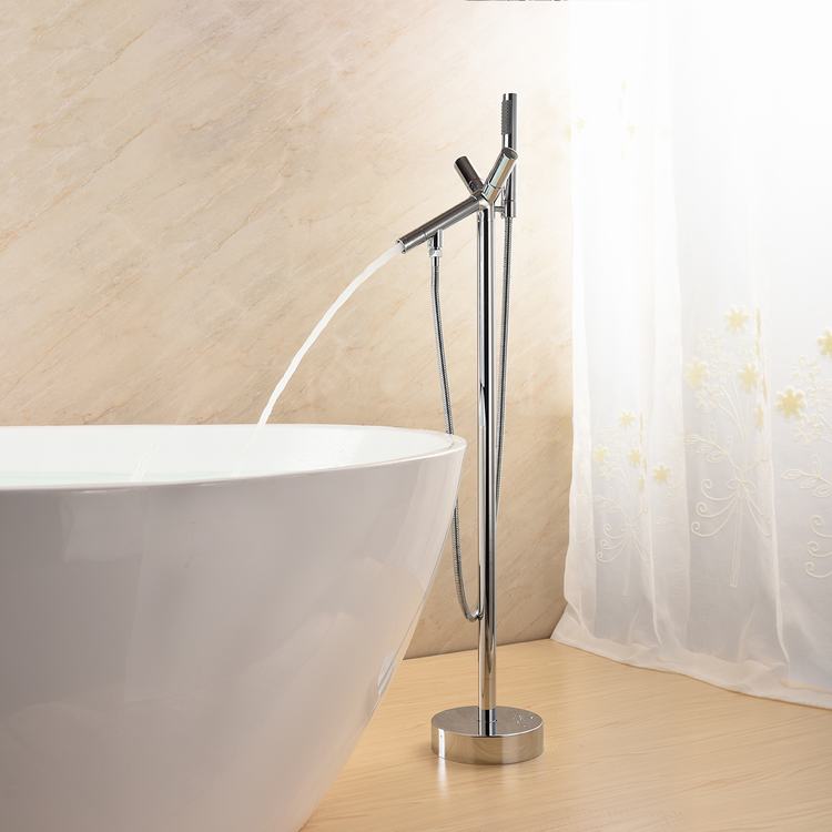 Minimalist Freestanding Bathtub Faucet DF-02013