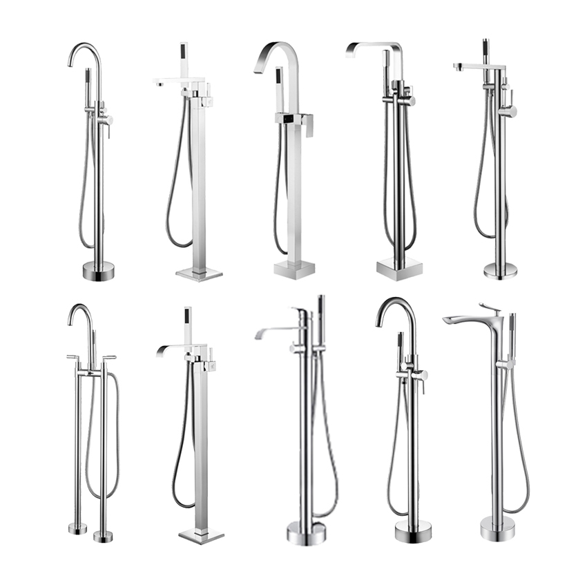 Luxury Chrome Brass Round Shower Set Rain Faucet Mixer Head Wall Mount Bathroom Fixtures