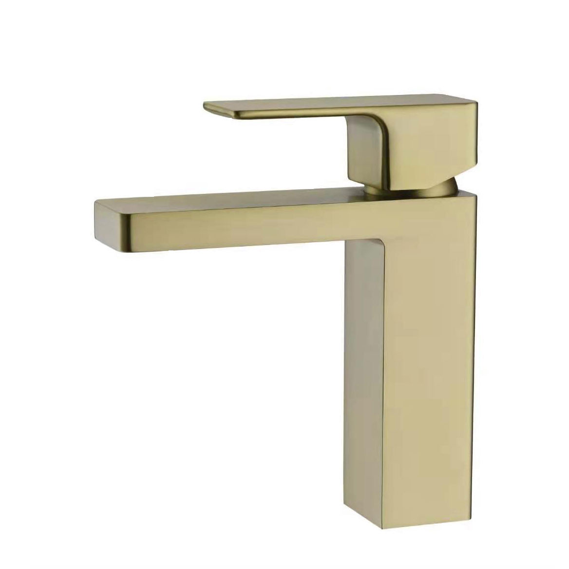 Morden Design Single Hole Hot And Cold Wash Bathroom Mixer Basin Tap Brass Faucet Washroom Taps