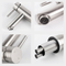Bathroom Faucet Single Hole Stainless Steel Basin Faucet Hot Cold Water Mixer Tap