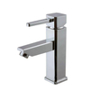 High Quality Single Handle Brass Body Chromed Surface Basin Faucet Water Tap