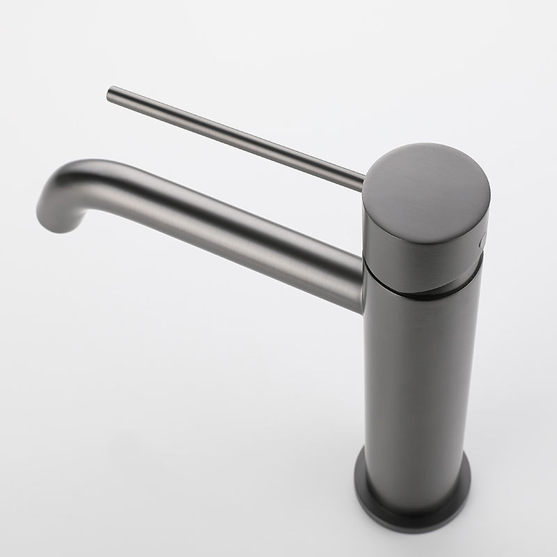 Modern Deck Mount Single Handle Wash Hand Brass Basin Taps Italian