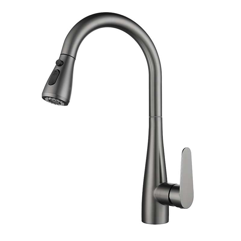  Stainless Steel Pull Out Kitchen Faucet 1304728