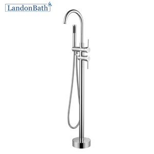 Simple Design Freestanding Bathtub Faucet Zinc Alloy Bathtub Mixer