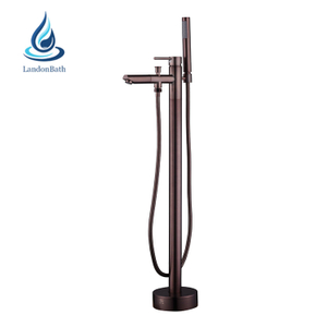 Zinc Alloy Golden Balck Freestanding Faucet High Quality Bathroom Faucet