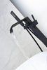Matte Black Freestanding Bathtub Faucet Thermostatic Bathroom Faucet
