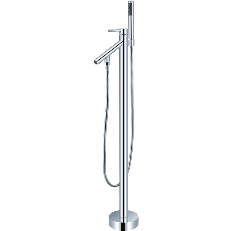 Brass Stylish Floorstanding Bath Tub Filler Faucet Tap DF-02028