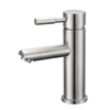 Sus 305 Faucet Stainless Steel Bathroom Nickel Brushed Basin Faucet Torneira Sink Faucet