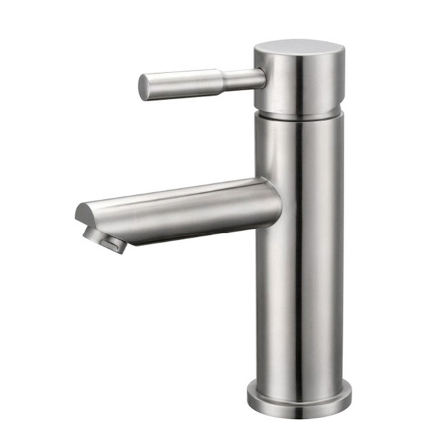 Bathroom Faucet Single Handle Single Hole Stainless Steel