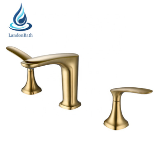 Two-Handle Deck Mounted Modern Roman Tub Faucet