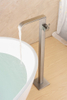 Stand Alone Bathroom Tub Faucets With Hand Shower Floor Mount Freestanding Water Faucet