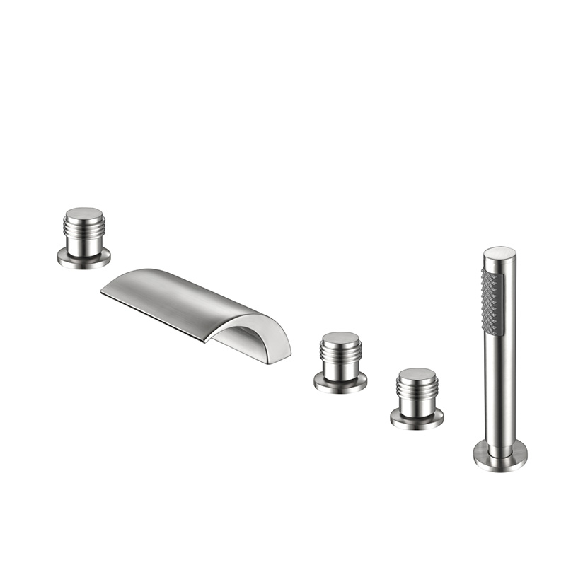 Deck Mounted Waterfall Bathtub Faucet Mixer DF-05043