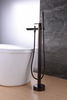Modern Classical Design Styles Hot and Cold Water Exchange Brass Chrome Bathroom Faucet