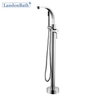 China Taps Factory 304 Stainless Steel Freestanding Bathtub Faucet
