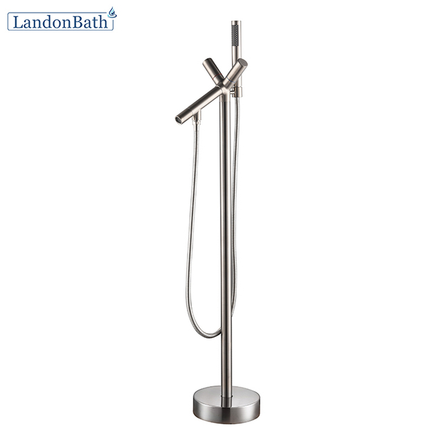 Bathroom Shower Factory Price 304 Stainless Steel Freestanding Faucet
