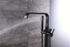 USA Floor Mounted Bathroom Tub Filler Shower Faucet Brass Freestanding Bathtub Faucet