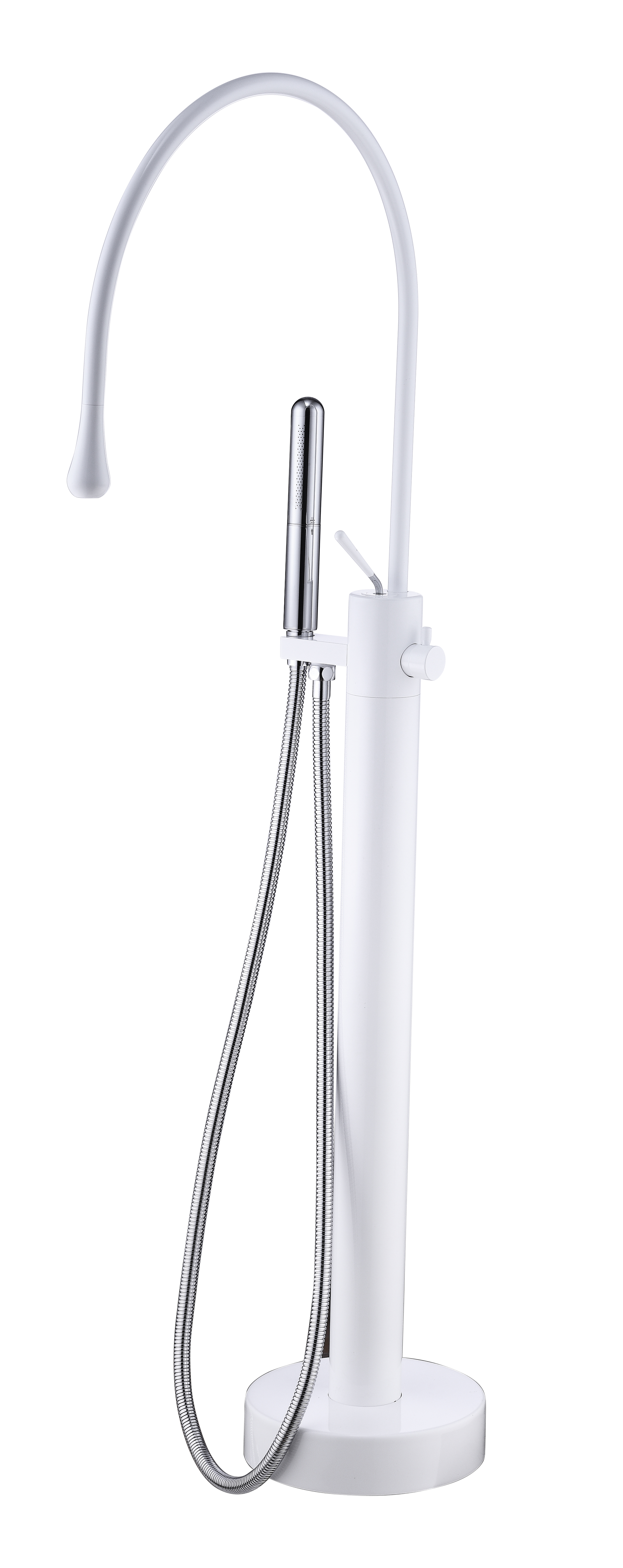 Water Droplet Design Freestanding Bathtub Faucet 1501002