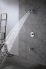 Factorys Price Shower Faucet Trim Kits Wih Pressure Balance Valve For America