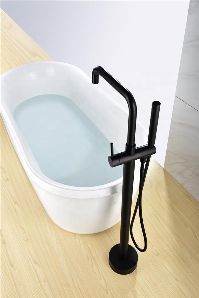 American Standard Upc Faucet Brimix Standing Shower Mixer Bathtub Spouts With Diverter Brass Floor Mounted Bath Tap