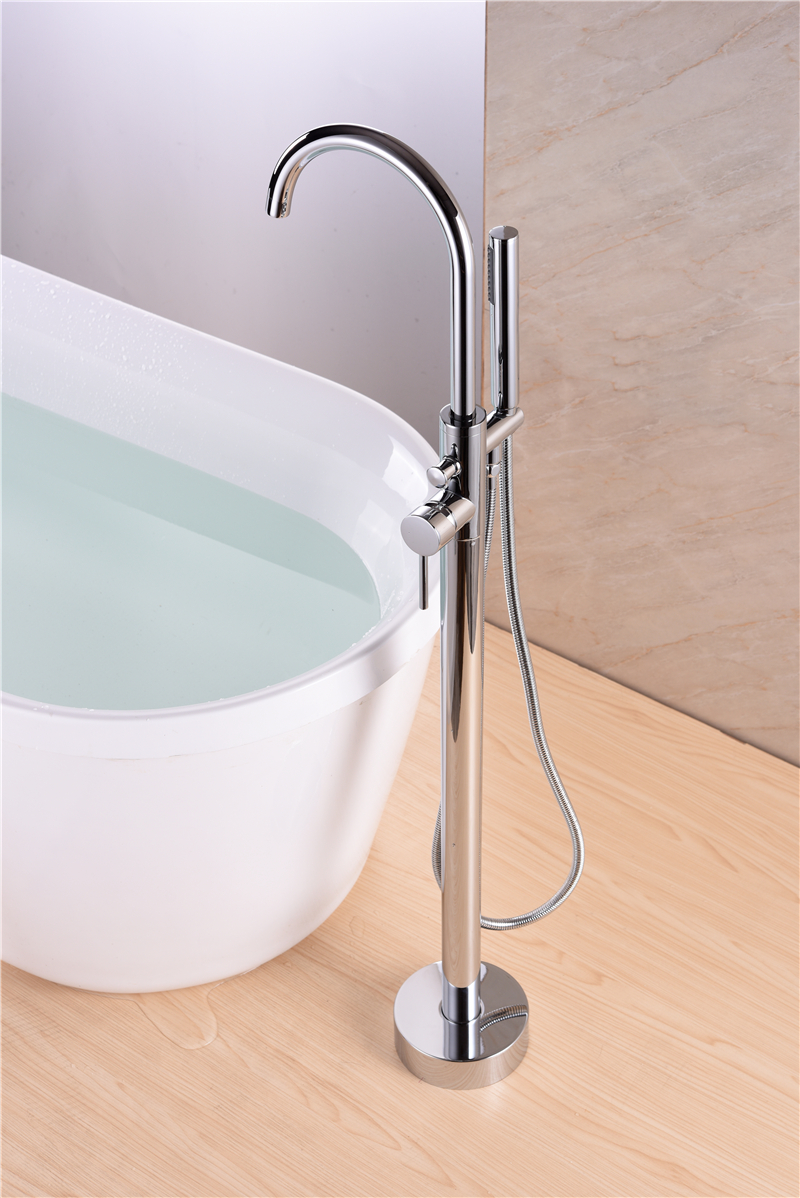 Bathtub Mixer Bravat Stand Alone Shower S Free Standing Mixers Faucet High Tubs Ceramic Bath Tapwaterheadandstand
