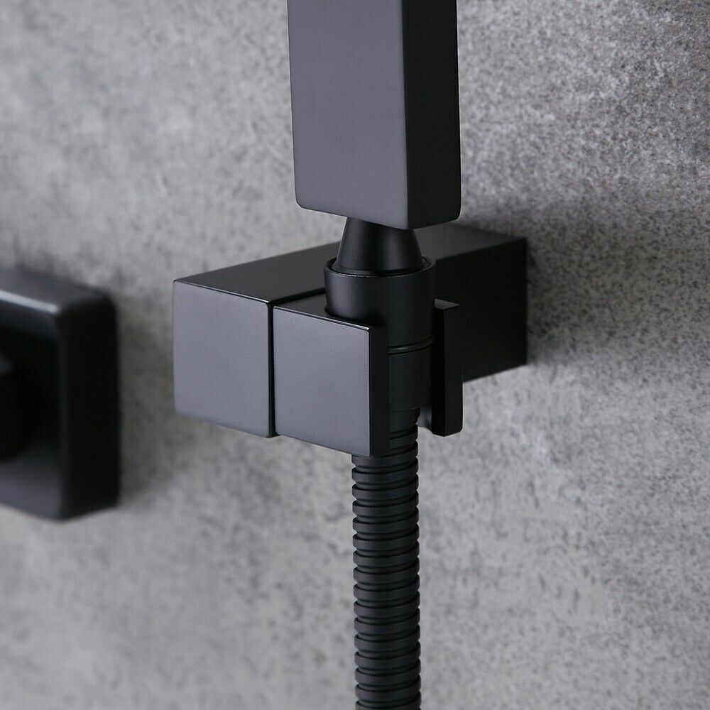 Hot Selling Products Black Bathroom Wall Mount Brass Shower Mixer Faucet