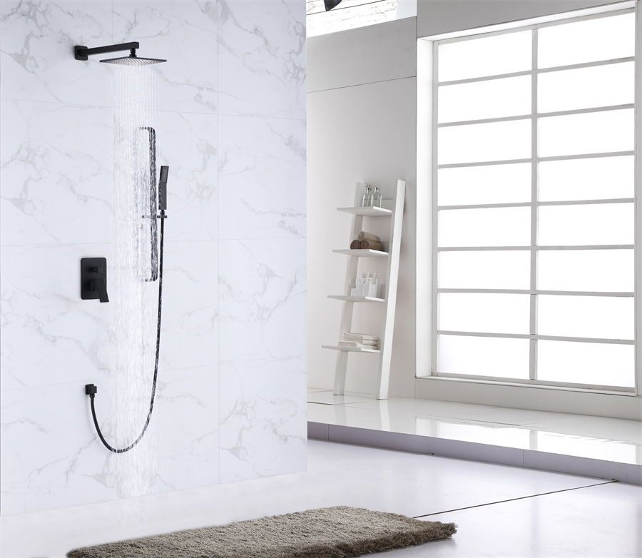 Wall Mounted Shower Set Column Bath Mixer Faucet DF-07113-02