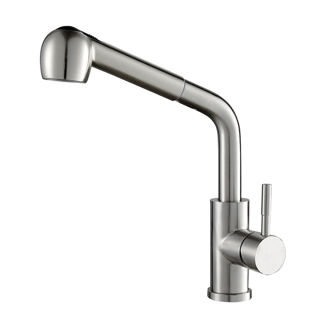  Stainless Steel Kitchen Faucet LS06