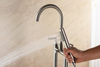 Freestanding Bathtub Faucet Hot and Cold Water Exchange High Quality Bathroom Faucet