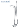 304 Stainless Steel Thermostatic Deck-Mount Roman Bathtub Faucet
