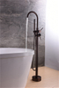 Hot Selling Traditional Style Floor-Mount Bathtub Faucet Thermostatic Bathroom Faucet