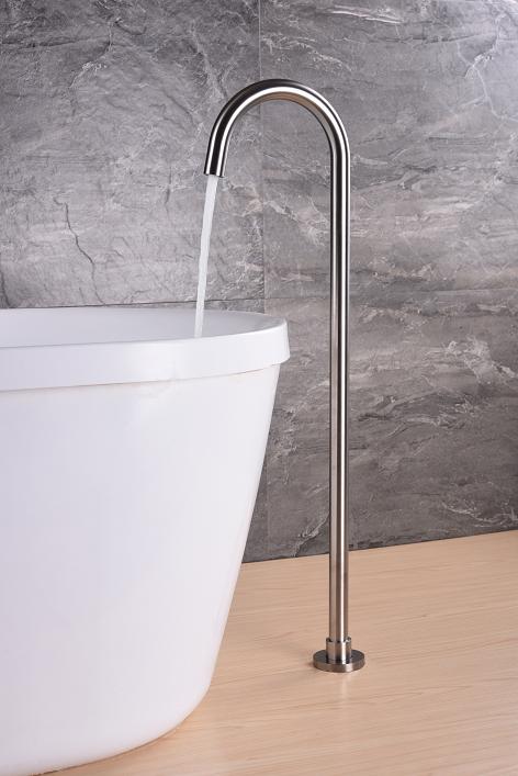 Modern Design Styles Curved Sanitary Mixer Hot Selling