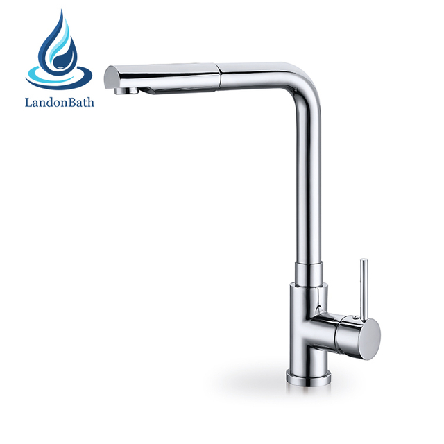 Single Handle Wall Mount Kitchen Faucet