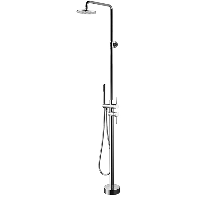 With Showerhead Freestanding Bathtub Faucet DF-02012-C
