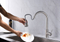 Hot sale gooseneck pulldown kitchen sink faucet mixer china water tap factory llaves de agua para cocina