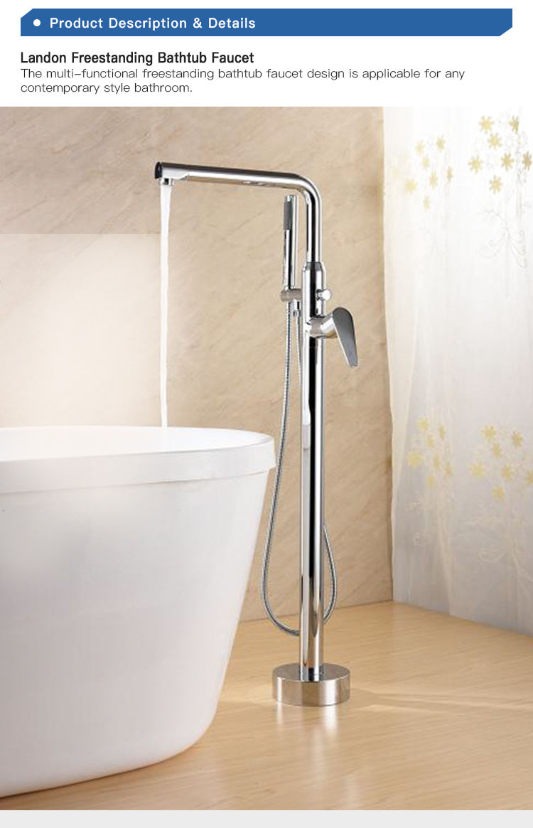 stand up tub faucet