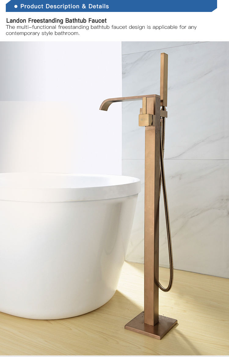 Italy Design Bathtub Faucet 