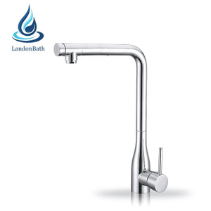 Wholesale Top Selling Single Handle Brass Kitchen Sink Faucets China Manufacturers Sink Mixer Watermark Standard