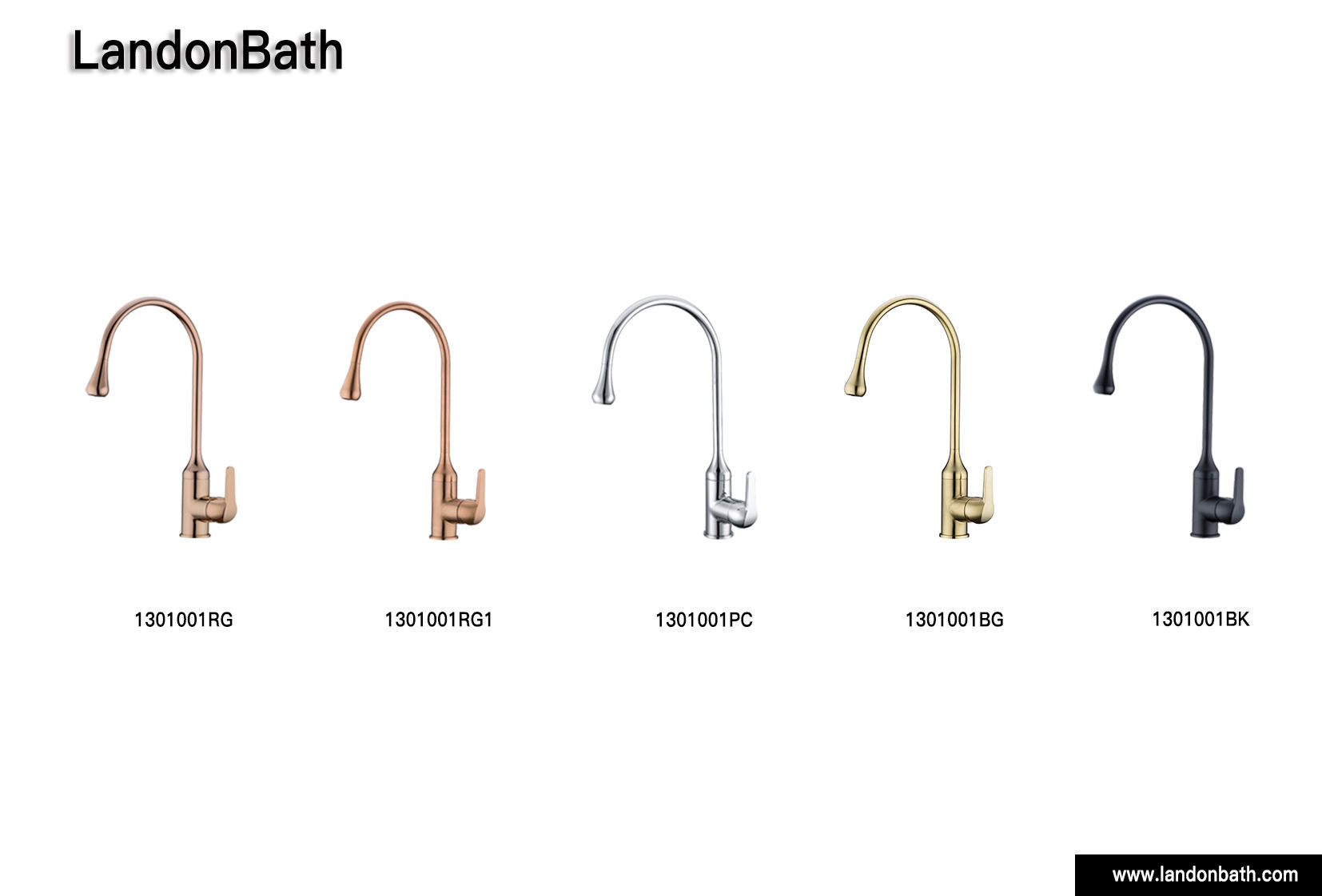 Brushed Gold Kitchen Faucet Tap Kitchen Sink Faucet