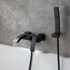 Hot Selling Products Black Bathroom Wall Mount Brass Shower Mixer Faucet