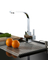Customized Dropshipping elegant artistic hot water kitchen faucet mixer tap