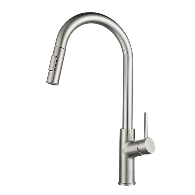  Stainless Steel Pull Out Kitchen Faucet 1304729