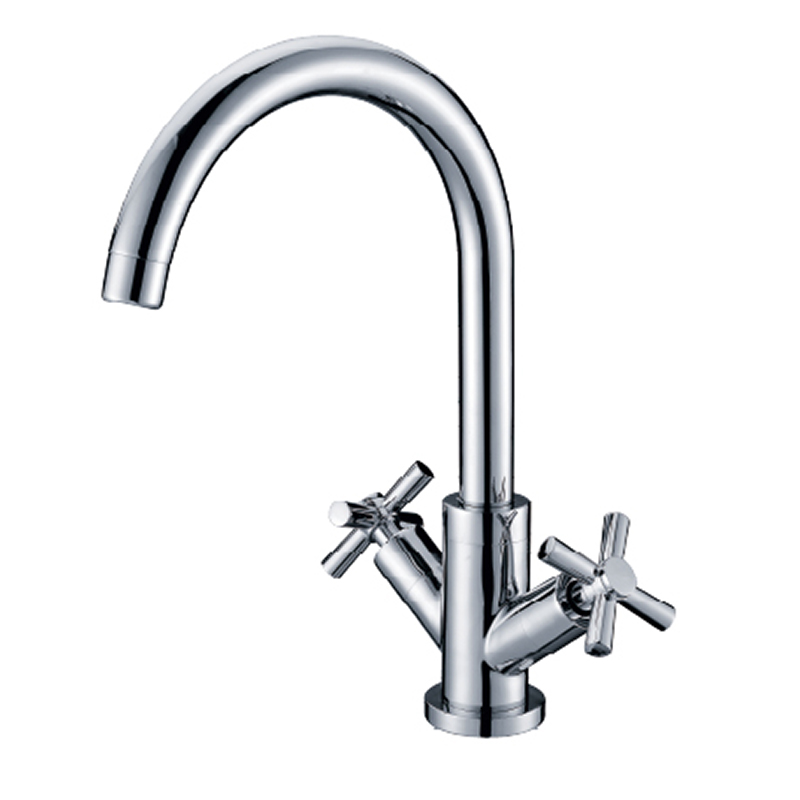 Cross handles Basin faucet