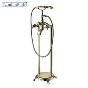 Classic Style Brass Chrome Bathtub Tap High Quality Faucet