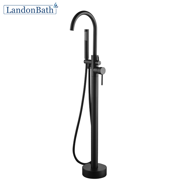 Curved Sanitary Mixer Kaiping Landonbath Faucet Manufacturer High Quality Faucet