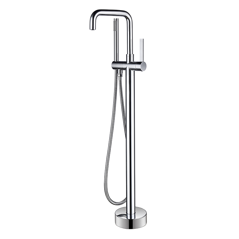 Simple Design Brass Freestanding Tub Filler Faucet DF-02034-2